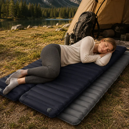 Inflatable Camping Sleeping Pad Portable Air Mattress for Travel