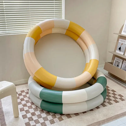 Inflatable Kids Pool for Summer Outdoor Fun