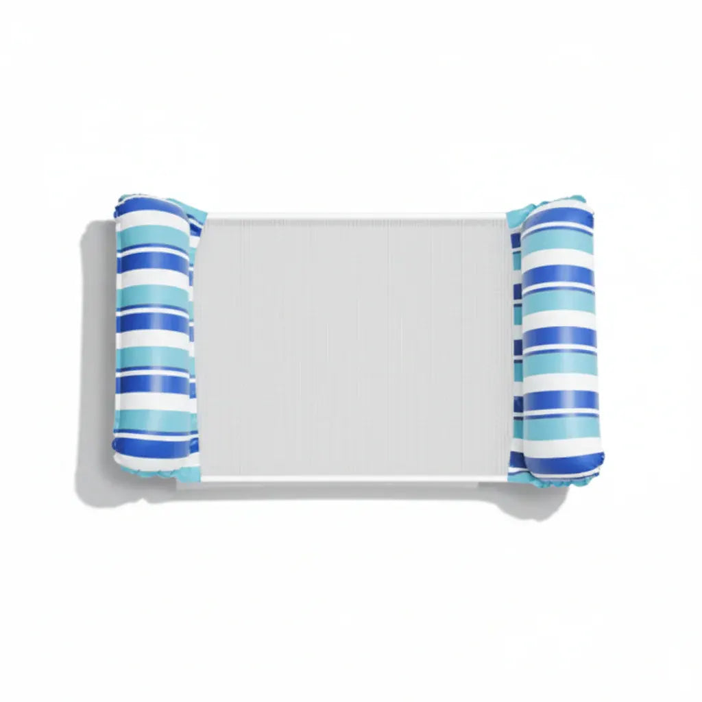 Inflatable Mesh Water Hammock Floating Lounge Chair for Pool Relaxation