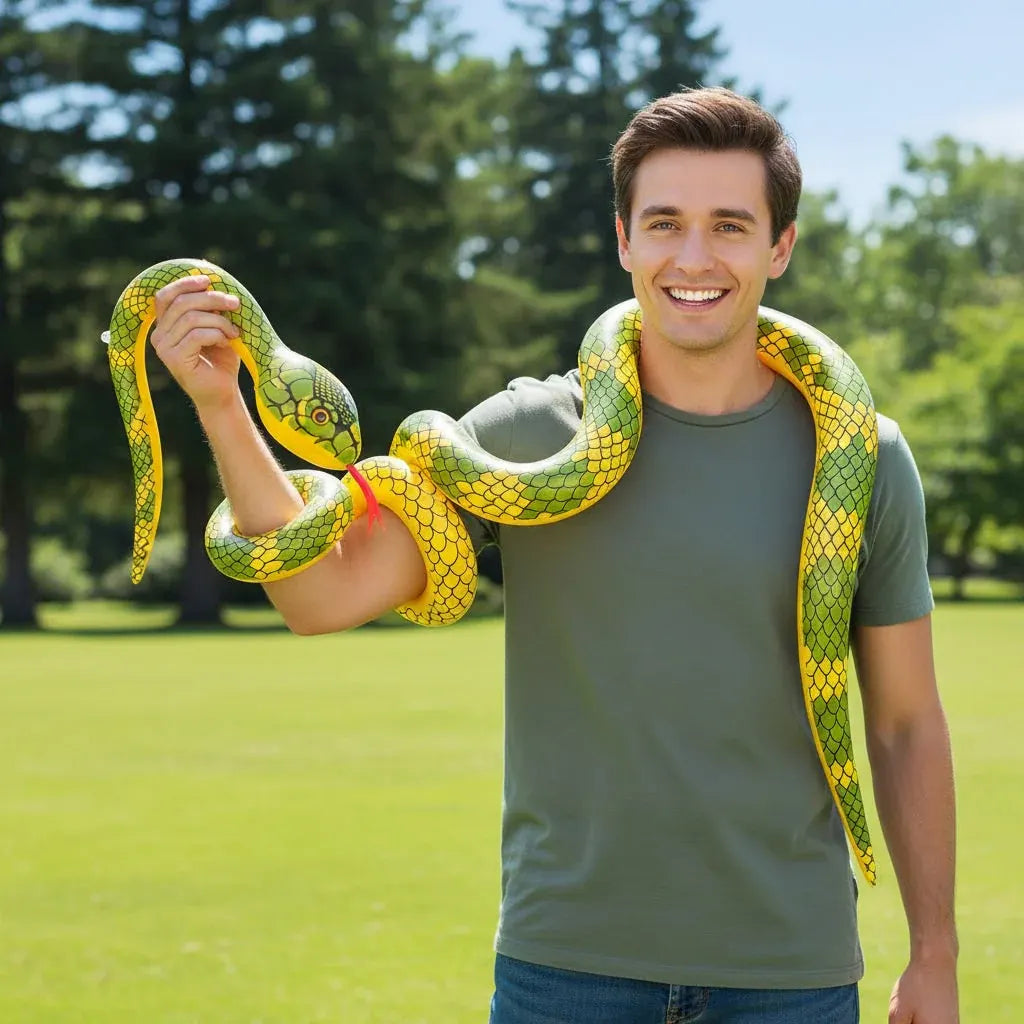 Inflatable Snake Halloween Holiday Decor