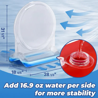 Inflatable Sticky Darts Water Target Game for Outdoor Backyard Fun