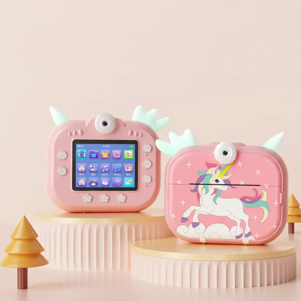 Instant Print Camera for Kids with Thermal Photo Printer