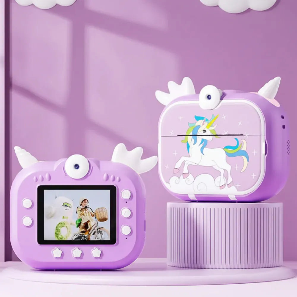 Instant Print Camera for Kids with Thermal Photo Printer