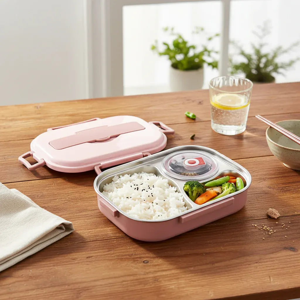 Insulated Bento Lunch Box Food Storage Container
