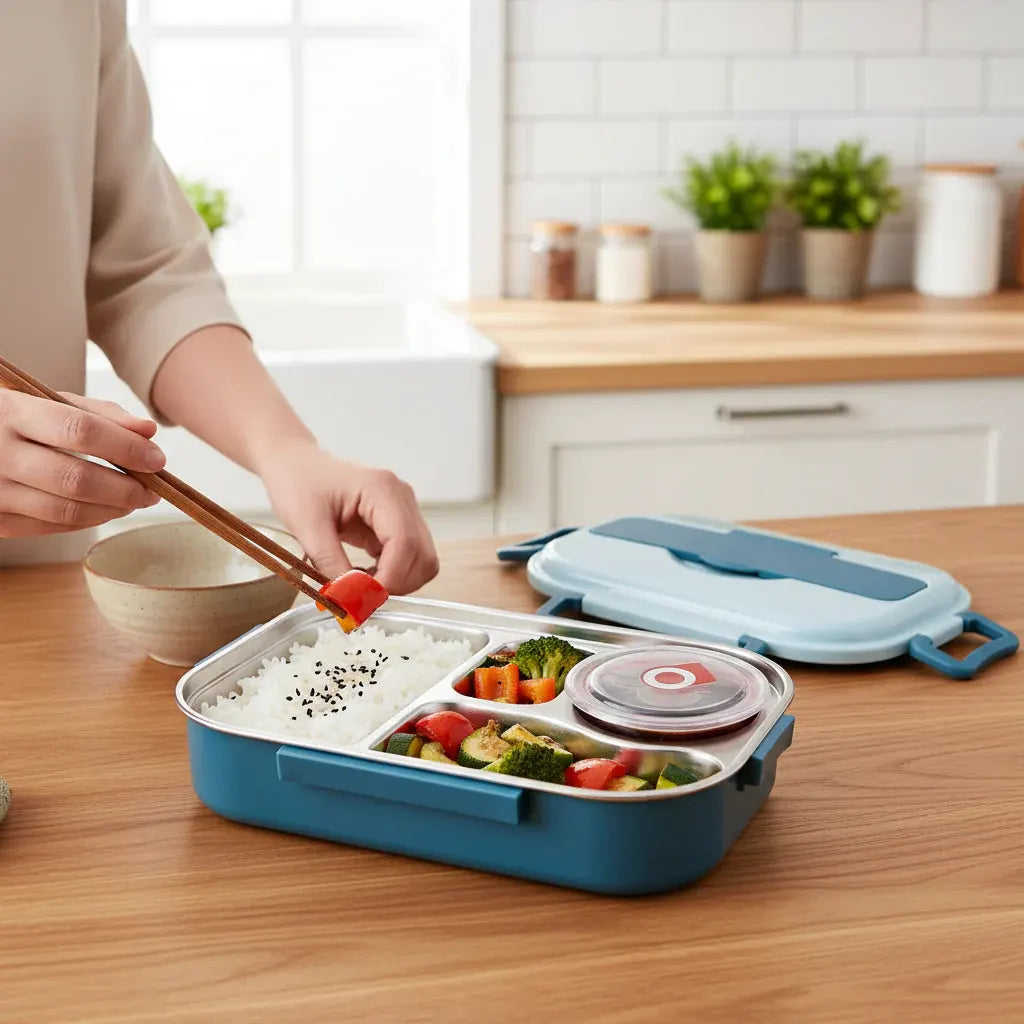 Insulated Bento Lunch Box Food Storage Container