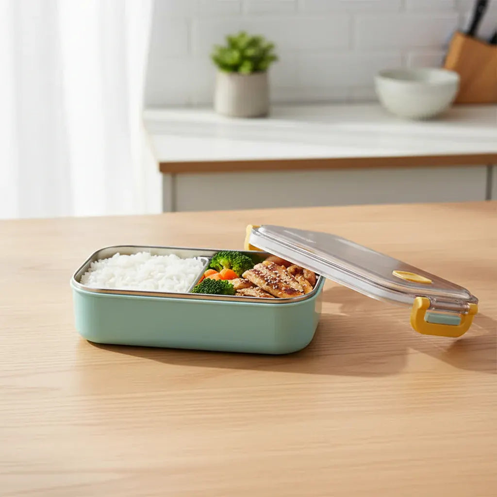 Insulated Food Storage Container for Meal Prep and Transport