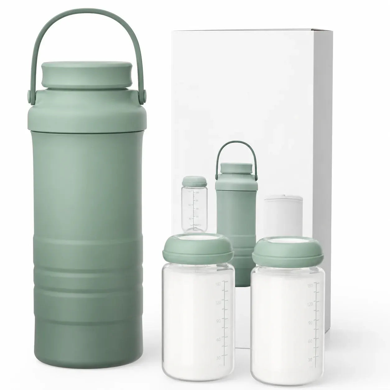 Insulated Portable Breast Milk Storage Container Cooler