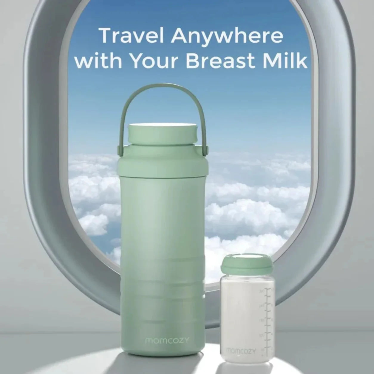 Insulated Portable Breast Milk Storage Container Cooler