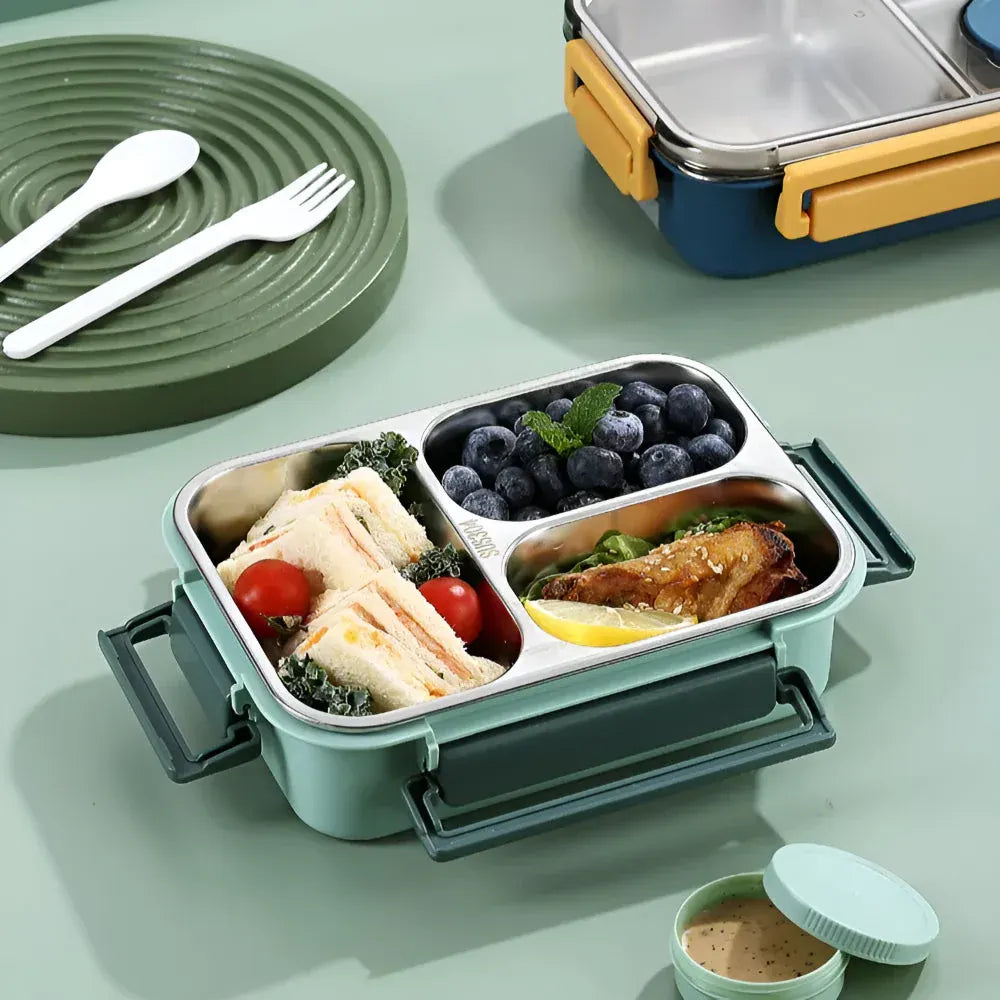 Insulated Stainless Steel Lunch Box Leakproof Food Container