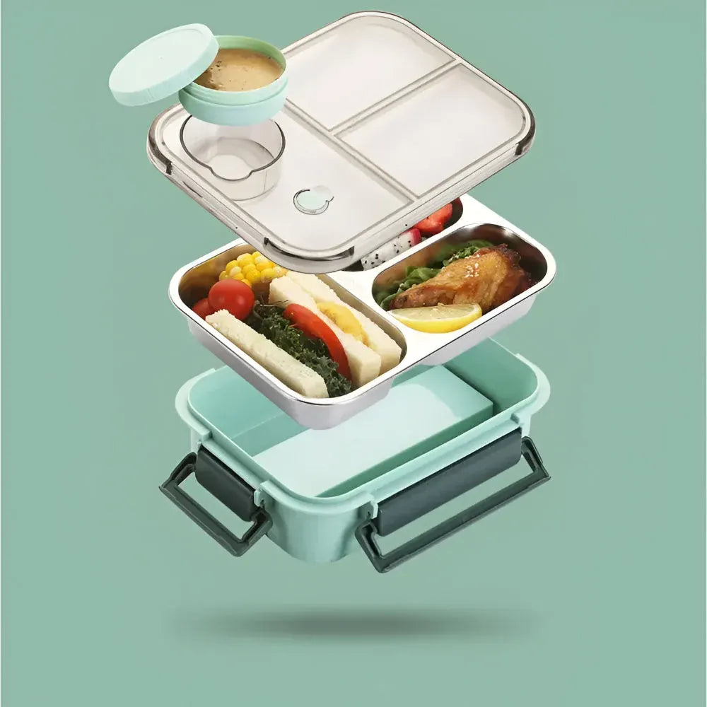 Insulated Stainless Steel Lunch Box Leakproof Food Container