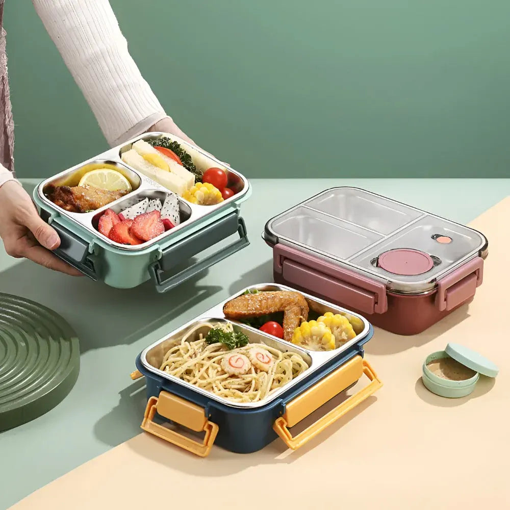 Insulated Stainless Steel Lunch Box Leakproof Food Container