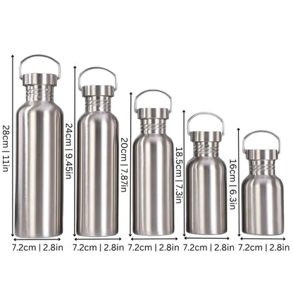 Insulated Stainless Steel Reusable Water Bottle, Leakproof Design
