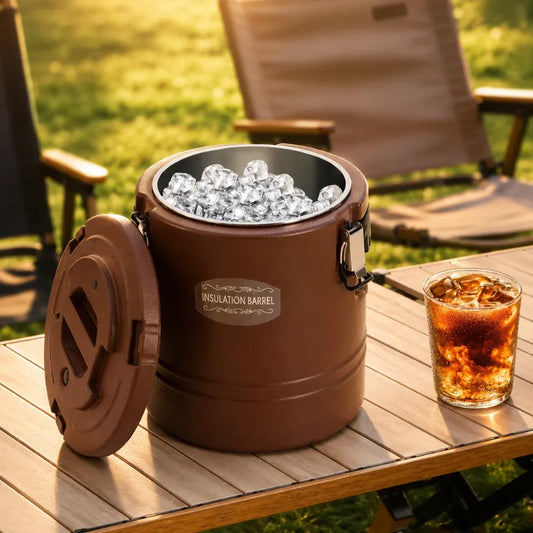 Insulated Thermal Food Storage Bucket - Hot & Cold Retention Container
