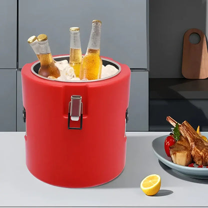 Insulated Thermal Food Storage Bucket - Hot & Cold Retention Container