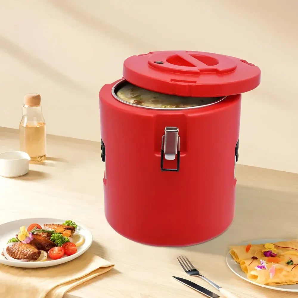 Insulated Thermal Food Storage Bucket - Hot & Cold Retention Container
