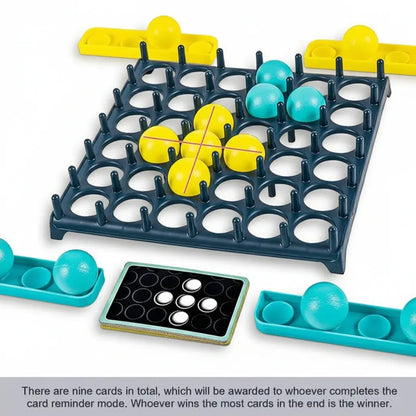 Interactive Ball Toss Connect Board Game for Parties