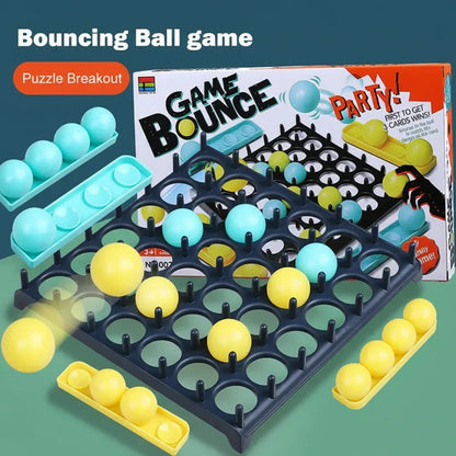 Interactive Ball Toss Connect Board Game for Parties