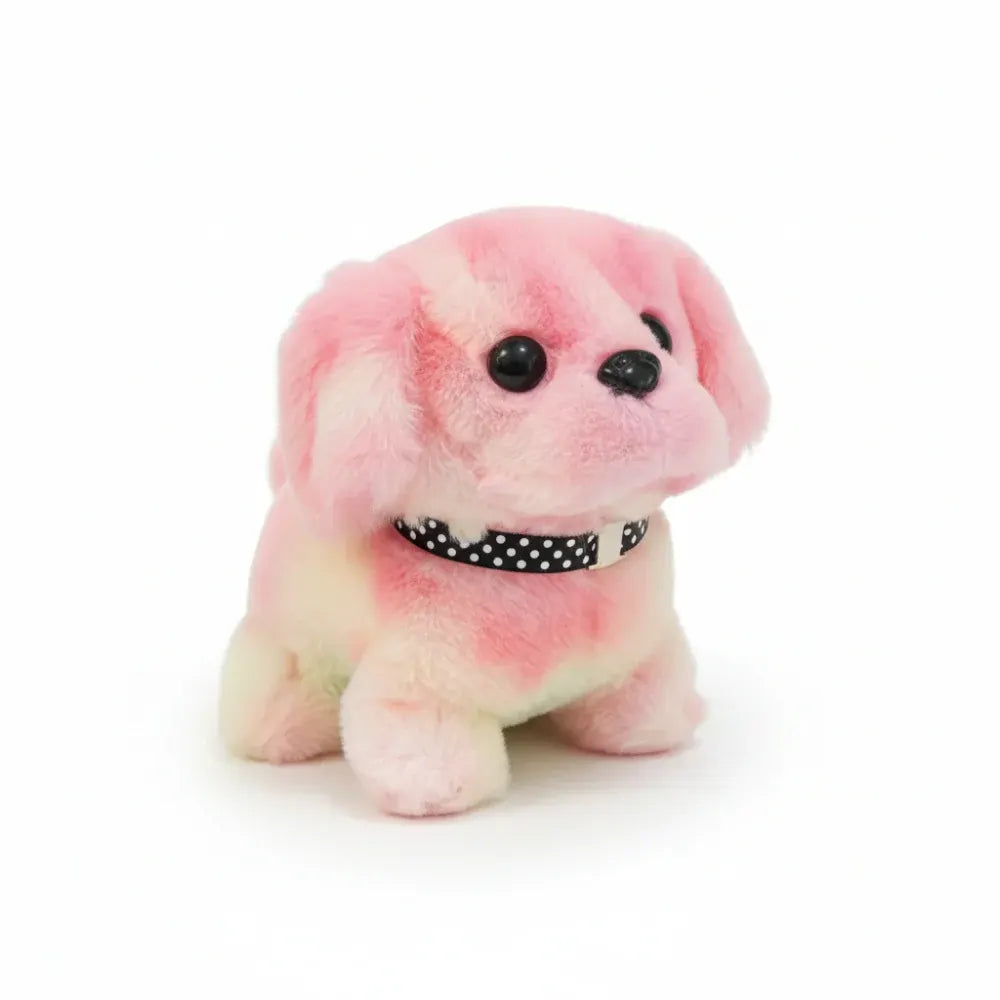 Interactive Barking Puppy Plush Figure with Walking Motion