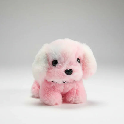 Interactive Barking Puppy Plush Figure with Walking Motion