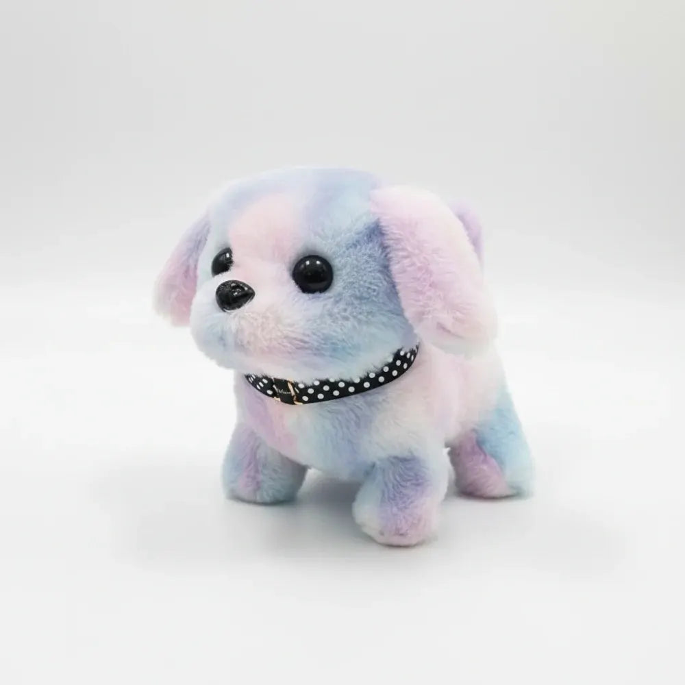 Interactive Barking Puppy Plush Figure with Walking Motion
