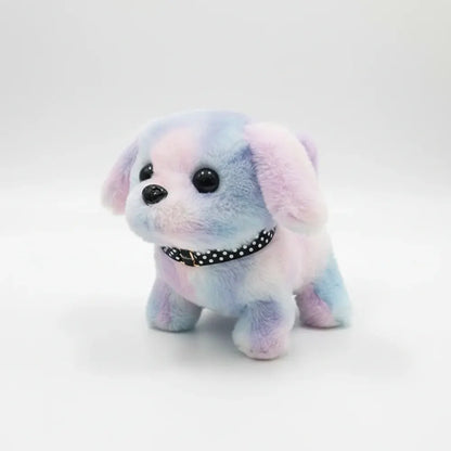 Interactive Barking Puppy Plush Figure with Walking Motion