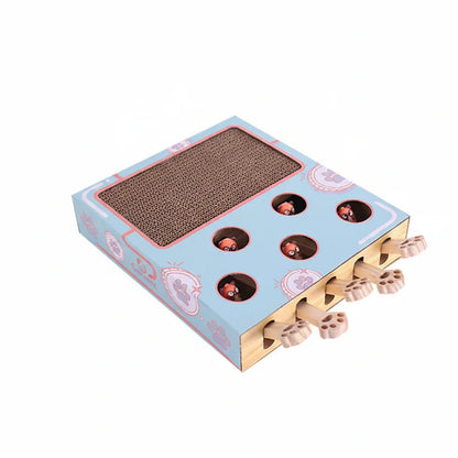 Interactive Cat Scratching Puzzle Box Toy
