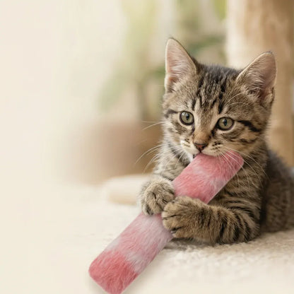 Interactive Catnip Plush Kick Pillow Chew Toy for Cats