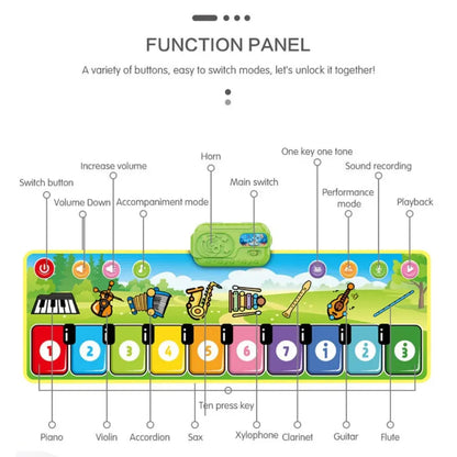 Interactive Dance & Sound Musical Playmat for Kids