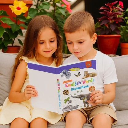 Interactive English Learning Book for Kids Education
