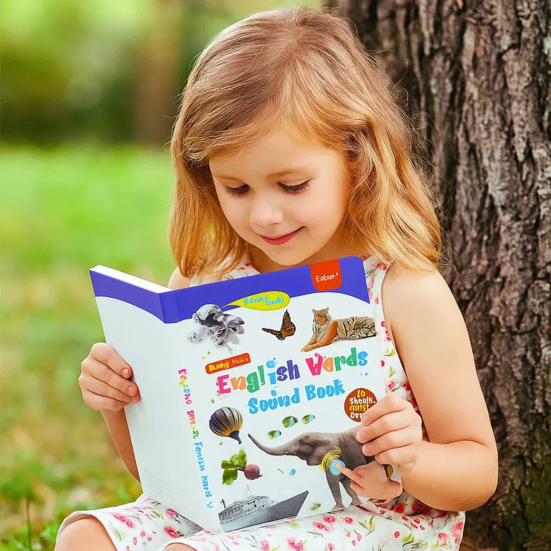 Interactive English Learning Book for Kids Education