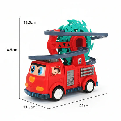 Interactive Fire Truck Educational Toy Vehicle Playset