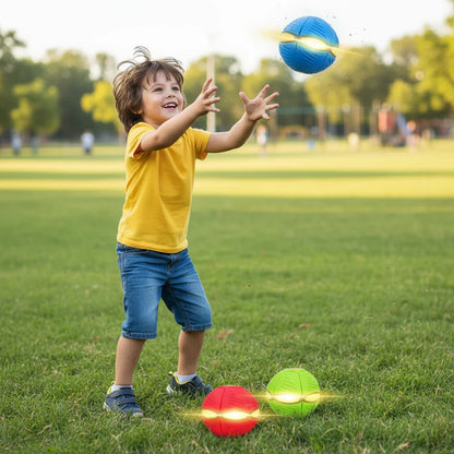 Interactive Light-Up Bouncing Ball Educational Pet Toy