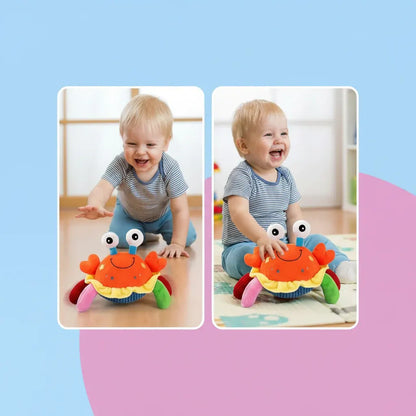 Interactive Musical Crab Activity Learning Toy for Kids