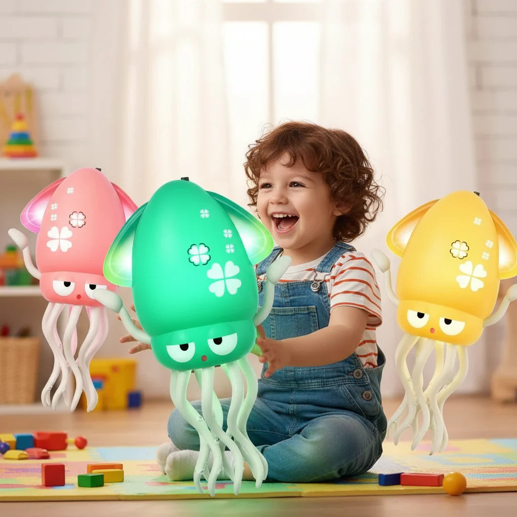 Interactive Octopus Musical Light-Up Dancing Toy