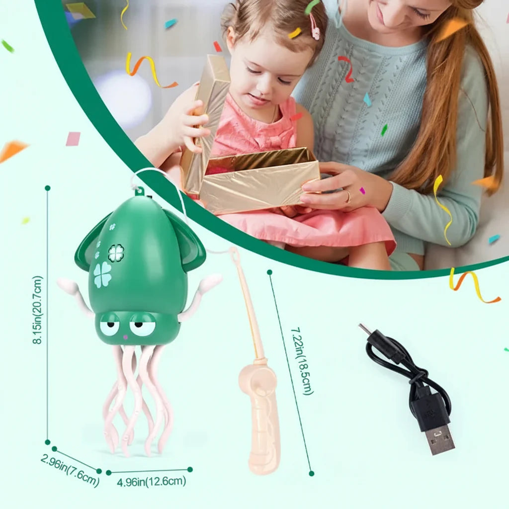 Interactive Octopus Musical Light-Up Dancing Toy