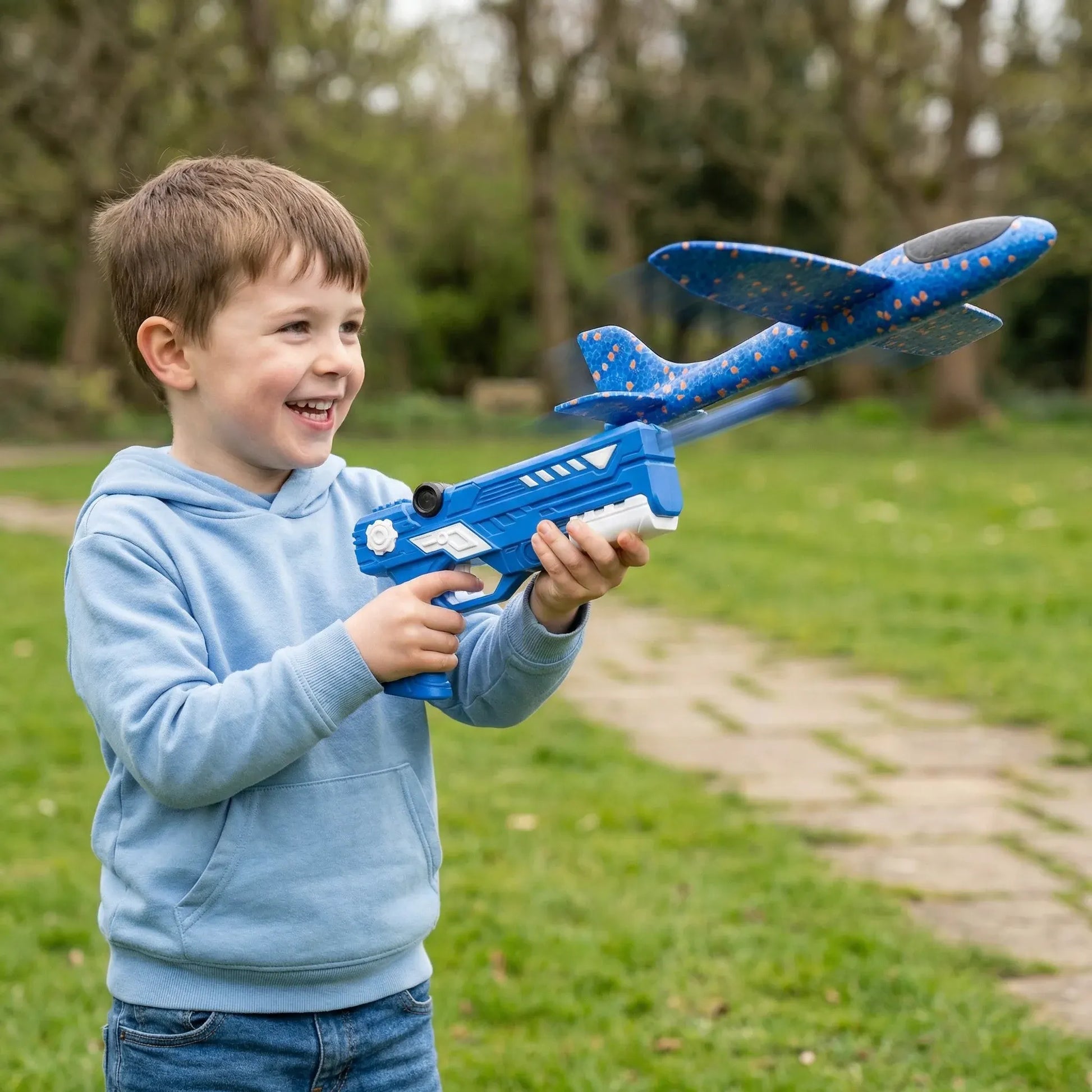 Interactive Outdoor Flying Launcher Toy for Kids