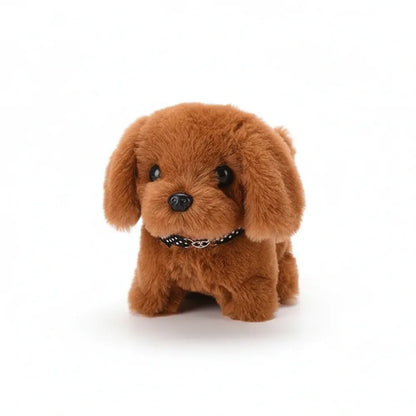 Interactive Plush Puppy Robot with Barking Motion Feature