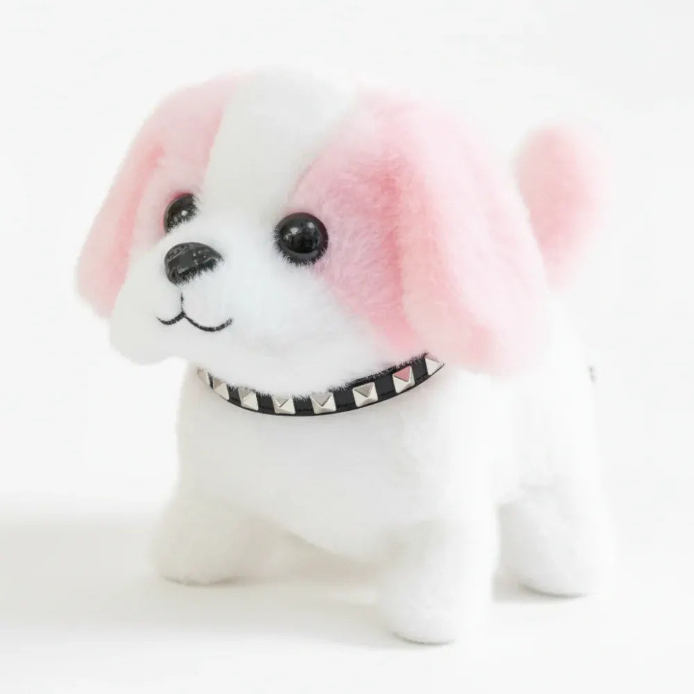 Interactive Plush Puppy Robot with Barking Motion Feature