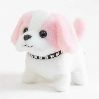 Interactive Plush Puppy Robot with Barking Motion Feature