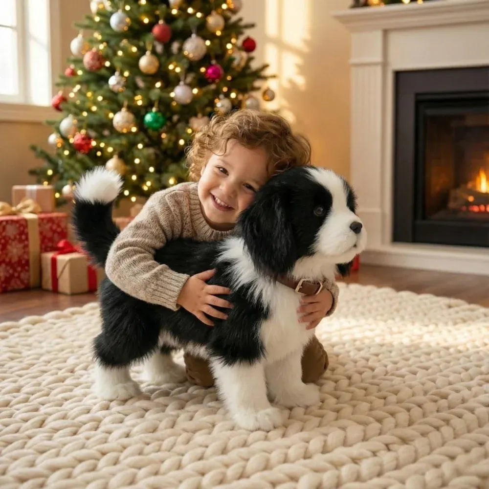 Interactive Puppy Robot with Walking, Barking & Gesture Control Features