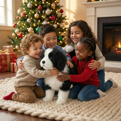 Interactive Puppy Robot with Walking, Barking & Gesture Control Features