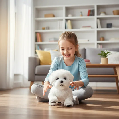 Interactive Puppy Walking Toy Design