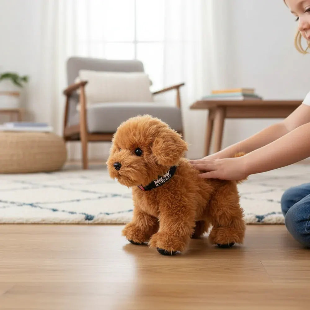 Interactive Puppy Walking Toy Design