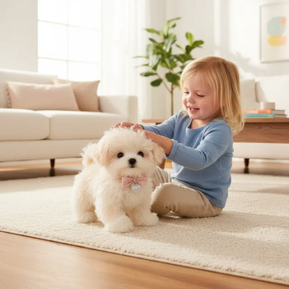 Interactive Puppy Walking Toy Design