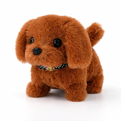 Interactive Robotic Puppy Plush – Realistic Walking Dog Toy