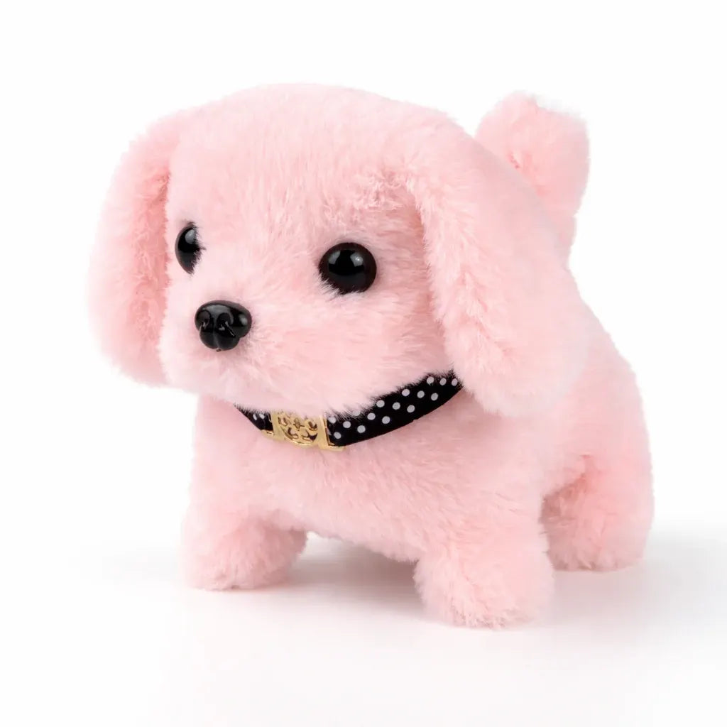 Interactive Robotic Puppy Plush – Realistic Walking Dog Toy