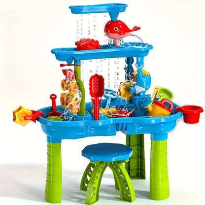 Interactive Sand & Water Play Activity Center for Kids