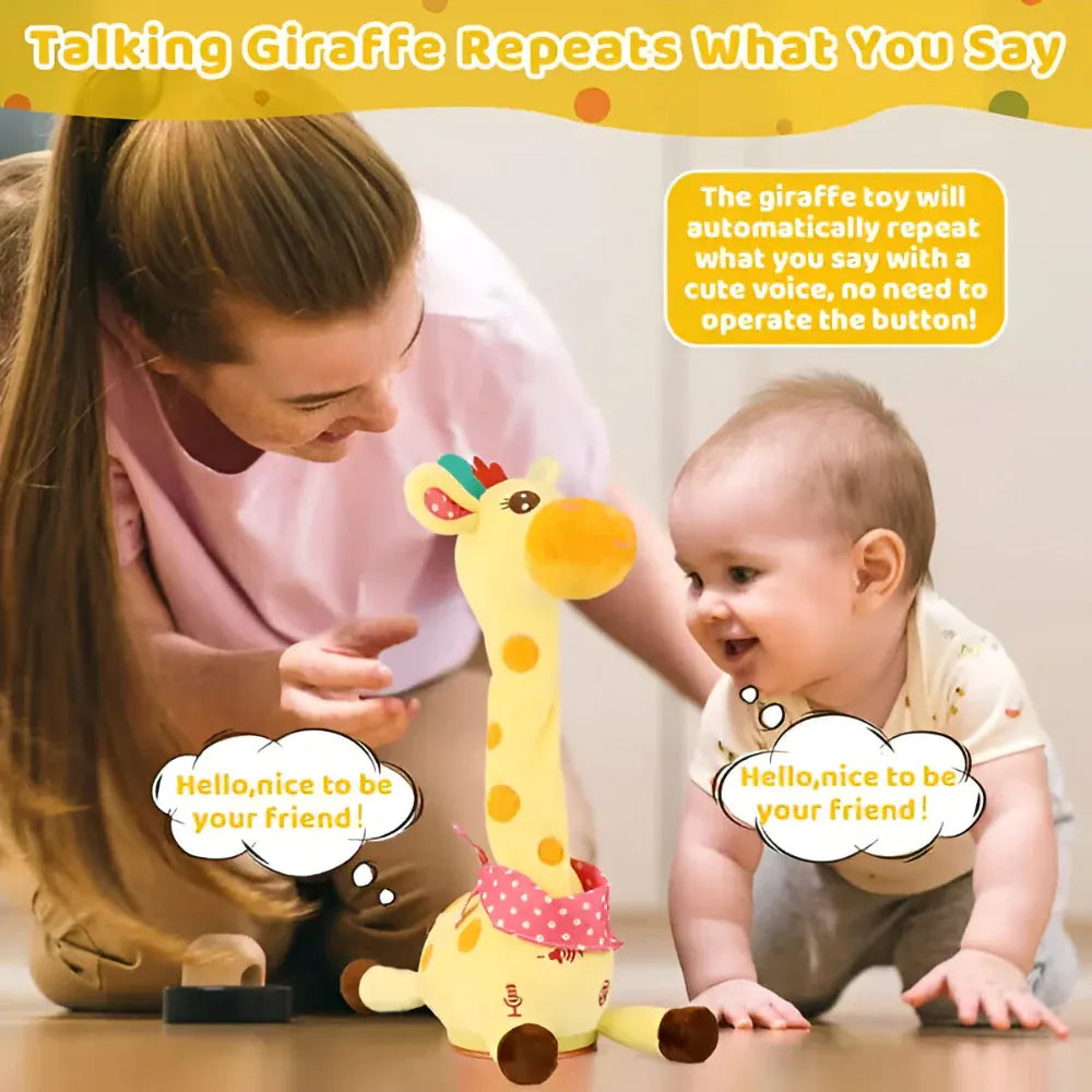 Interactive Singing Giraffe Plush – Musical Kids Companion Toy