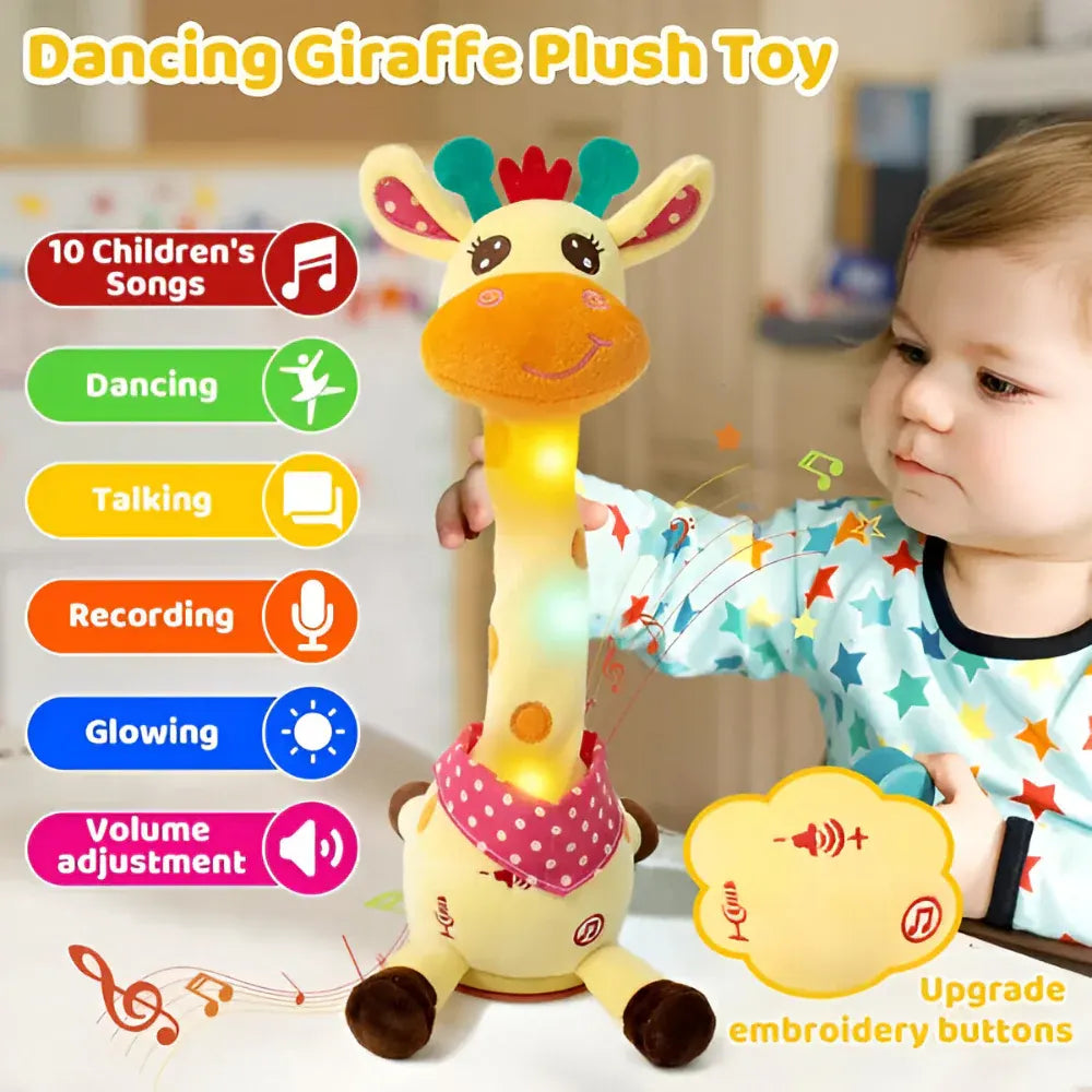 Interactive Singing Giraffe Plush – Musical Kids Companion Toy