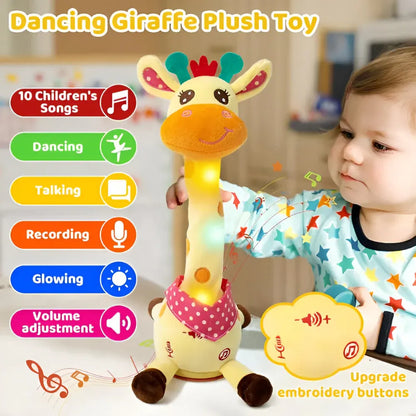 Interactive Singing Giraffe Plush – Musical Kids Companion Toy